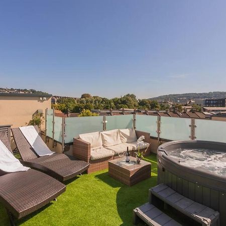 Stylish Penthouse Apartment With Hot Tub באת' מראה חיצוני תמונה